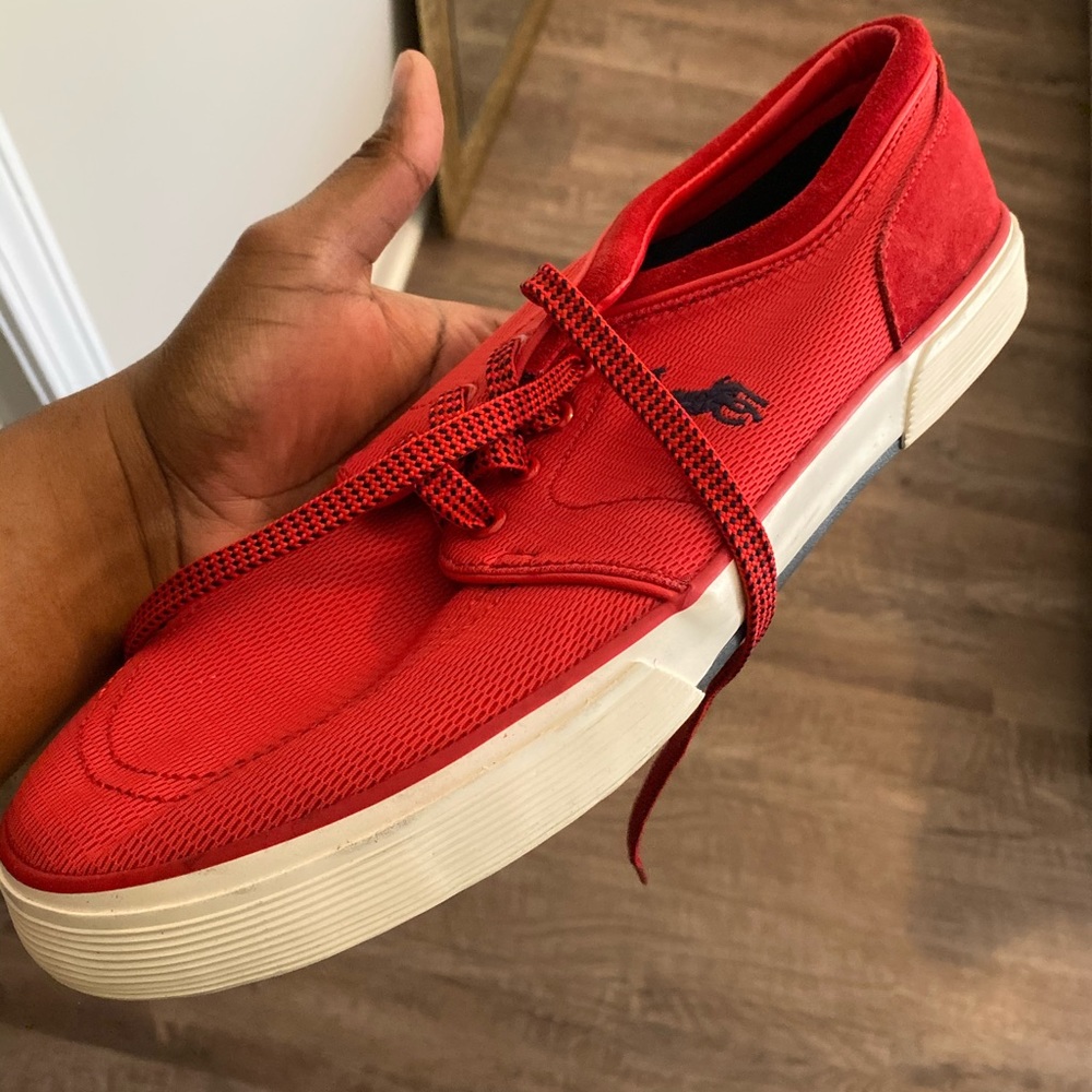 Red Ralph Lauren Shoes
